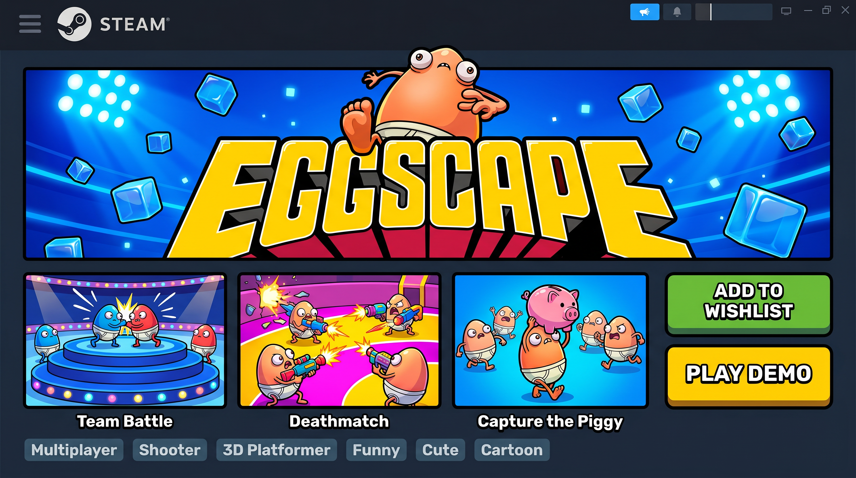 Eggscape en Steam